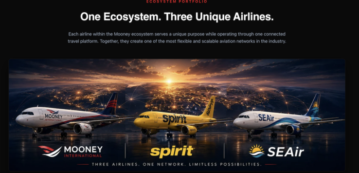 Spirit airlines under mooney international