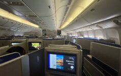 United Airlines domestic Polaris