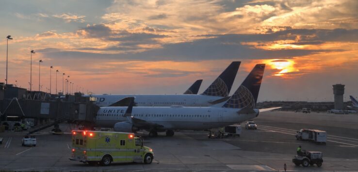 United Airlines possible Ebola case