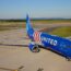 United Airlines Stars and Stripes livery