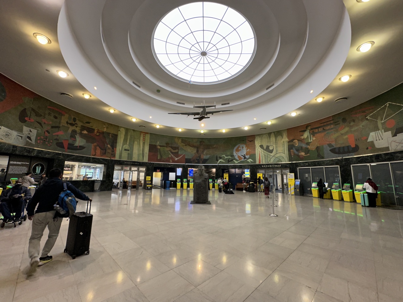 Free Spirit New York Laguardia Marine Terminal 1 rotunda