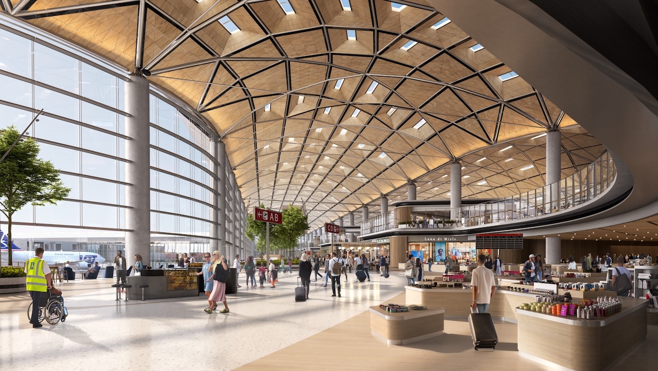 polish mega airport