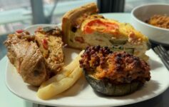 Air France Lounge Food