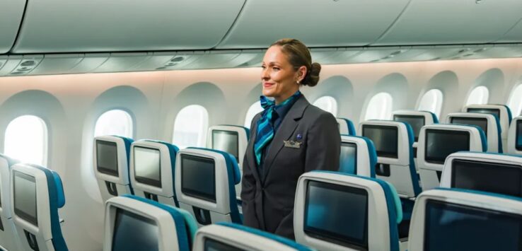 Alaska Airlines 787 flight attendants