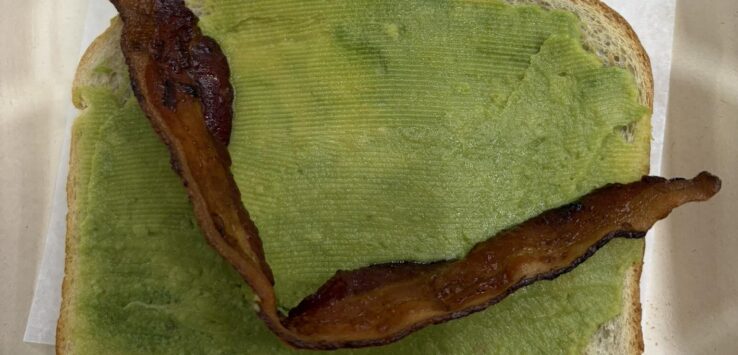 airport avocado toast