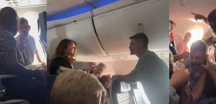 United Airlines drunk passenger